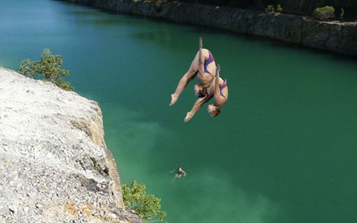 quarry diving