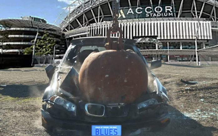 papa wrecking ball